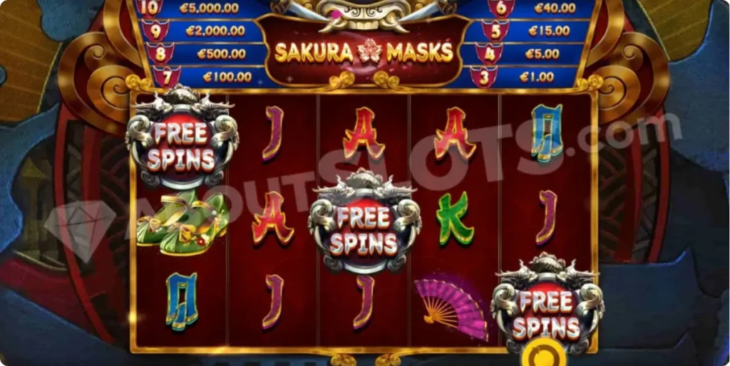 sakura-masks-red-tiger-fournisseur-de jeux-machines-à sous